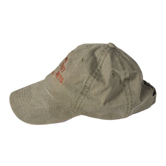 Home Craft Days 2010 Baseball Cap Olive Green Canvas Unisex, Velcro Adjust Back - Picture 4 of 5
